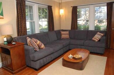 Hardwood floors and access to screened porch