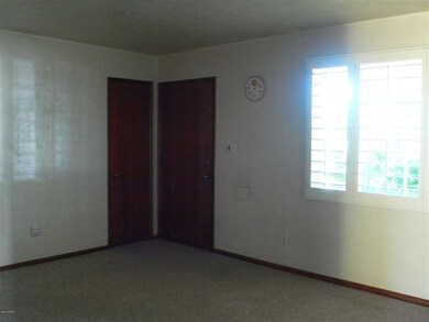 Living room with shutters