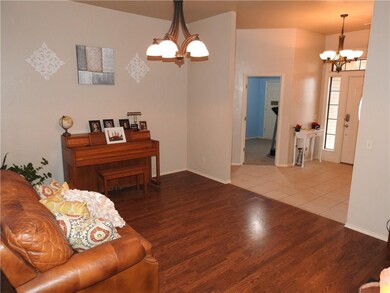 Entry living into 4th bedroom