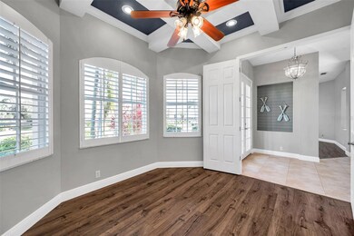 Office to right of entryway