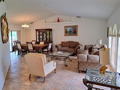 Enter one of two living spaces. The front living space is more formal, but still comfy  with oversized couches and sunny views.