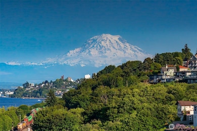 Striking views of The Sound and Mt Rainier right out your doorstep.
