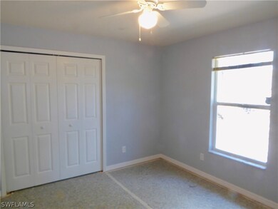 Front Bedroom view toward closet -
