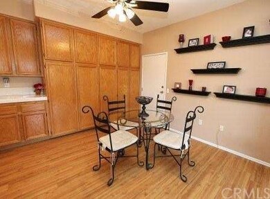 Plenty of cabinets and direct access to the garage