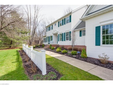 This Western Reserve-style colonial offers country