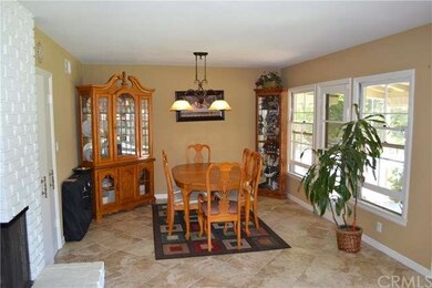 Dining area next to living room