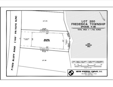 Lot 280 survey