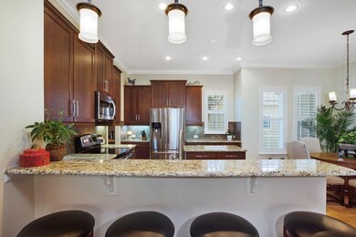 Great Kitchen Bar Area with Granite Countertop!