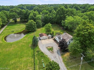Aerial view.  Pond not owned by seller but can be 