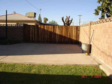 RV Gate and concrete pad
