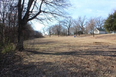Front yard goes to the bottom of the hill.