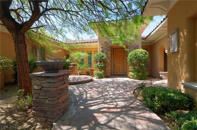 Peaceful courtyard