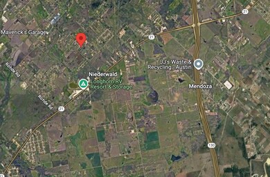Aerial overview of property's location