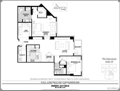 Floor plan provided by the developer.