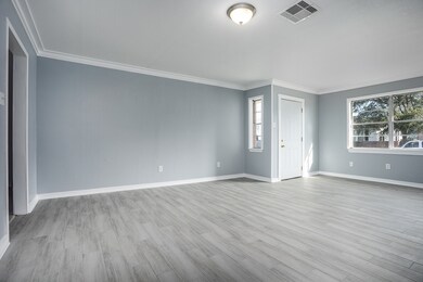 Living Room has nice Windows for Natural Lighting.