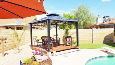 Custom Pergola with lights