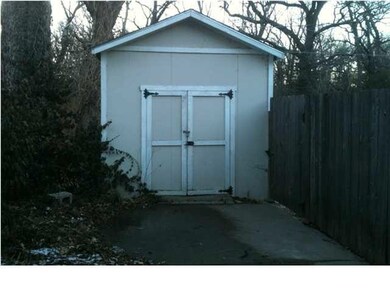 Storage shed of Forest home.