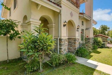 Front yard entry