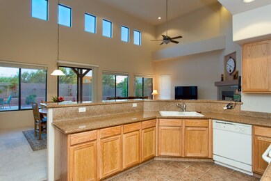 Spacious Kitchen Open to Great Rm
