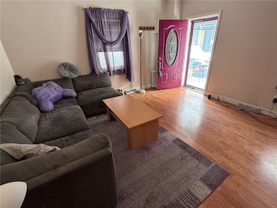Entry, living room