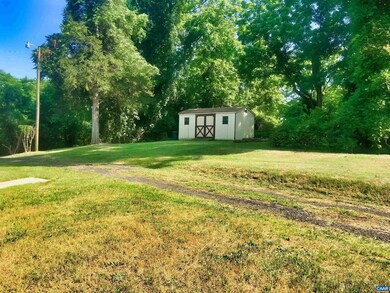 The shed will convey and sits on a separate Parcel