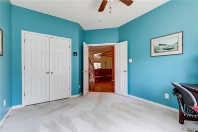 Bedroom 1 w/ closet; could double as a office