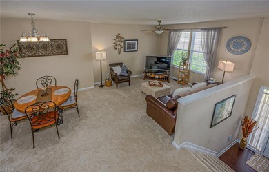 Looking from the top of the stairs.  Notice the ne