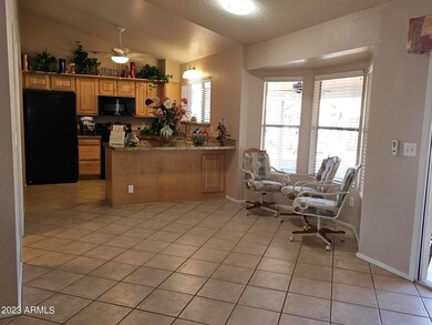 OPEN KITCHEN W/VAULTED CEILING