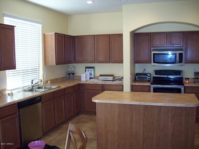 kitchen with island