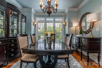 Formal Dining Area. Notice the Custom Trim and Mol