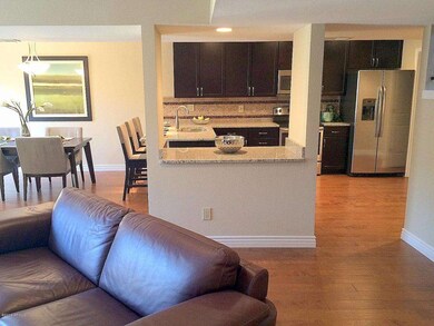Living Room open to Kitchen