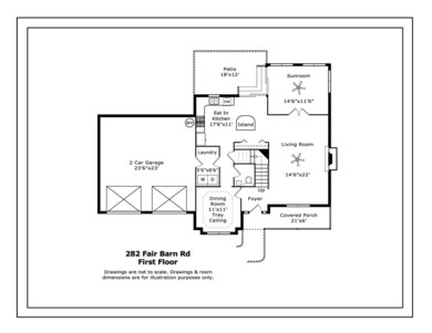 282 Fair Barn Floor plan first floor