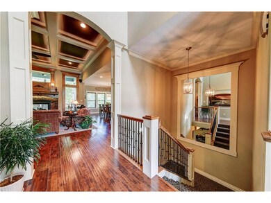 The Entry Way Leads into a Stunning Great Room wit