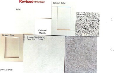 Design Center Palate for Lot 10655