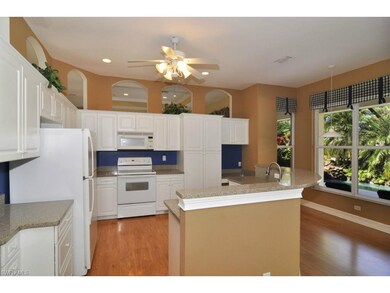Island kitchen with quartz counter-tops