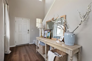 Entrance foyer featuring plenty of natural light,