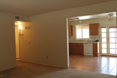 Living room to kitchen & dining view