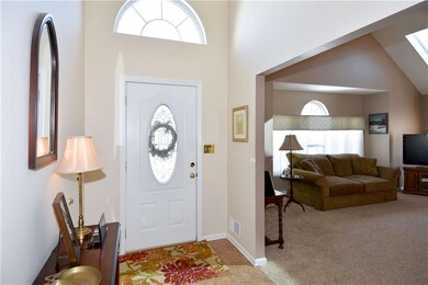 Upon entering the 2 story foyer you'll notice the 