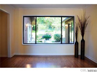 Foyer - Spacious foyer with wood floors and view o