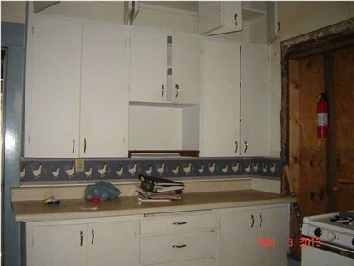 kitchen in front house