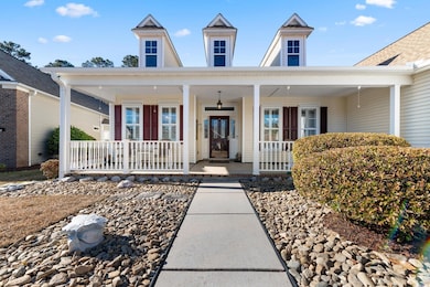 View of front of house featuring a porch