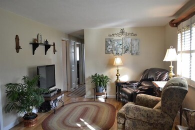 Living Room.  There are hardwood floors throughout