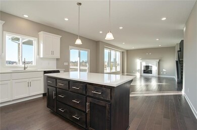 Open floor plan perfect for entertaining.