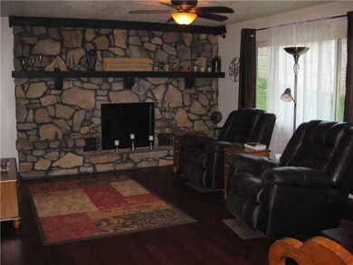Formal Living Room. Sit a spell and enjoy the wood burning Fireplace in the fall and the winter.