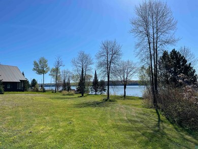 View from the east wall of the house, 170' to the 