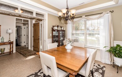 Dining Room with Beautiful Details