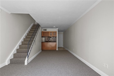 Staircase to 2nd level.