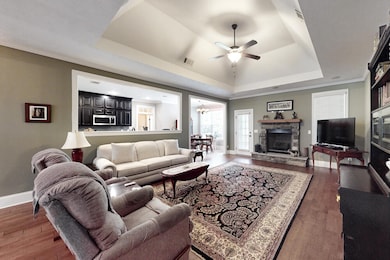 Living Room with Fireplace!