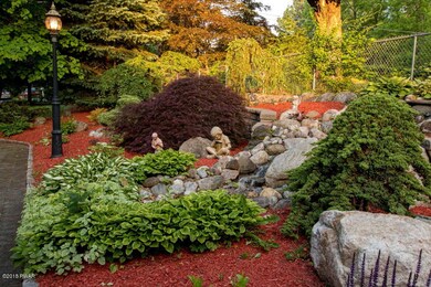 Front yard water feature