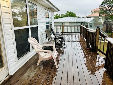 View of deck